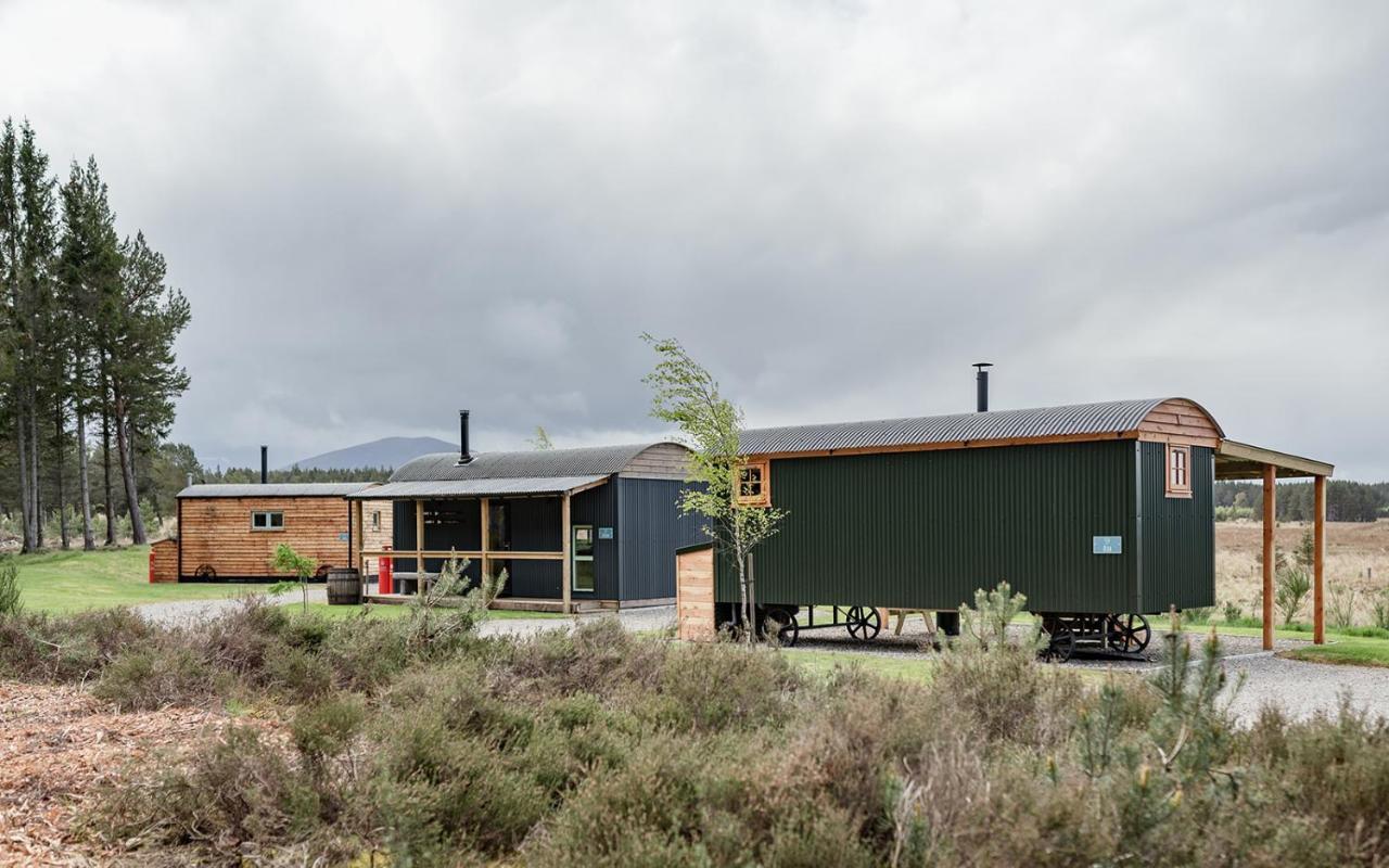 Apartamento Highland Shepherd Huts Nethy Bridge Exterior foto