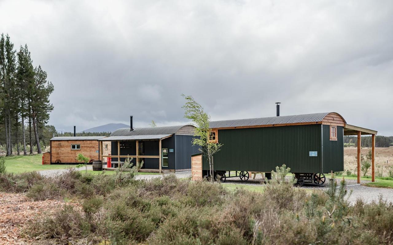 Highland Shepherd Huts Nethy Bridge Exterior foto