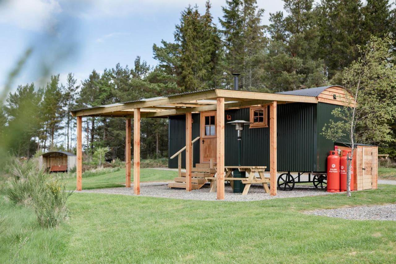 Highland Shepherd Huts Nethy Bridge Exterior foto