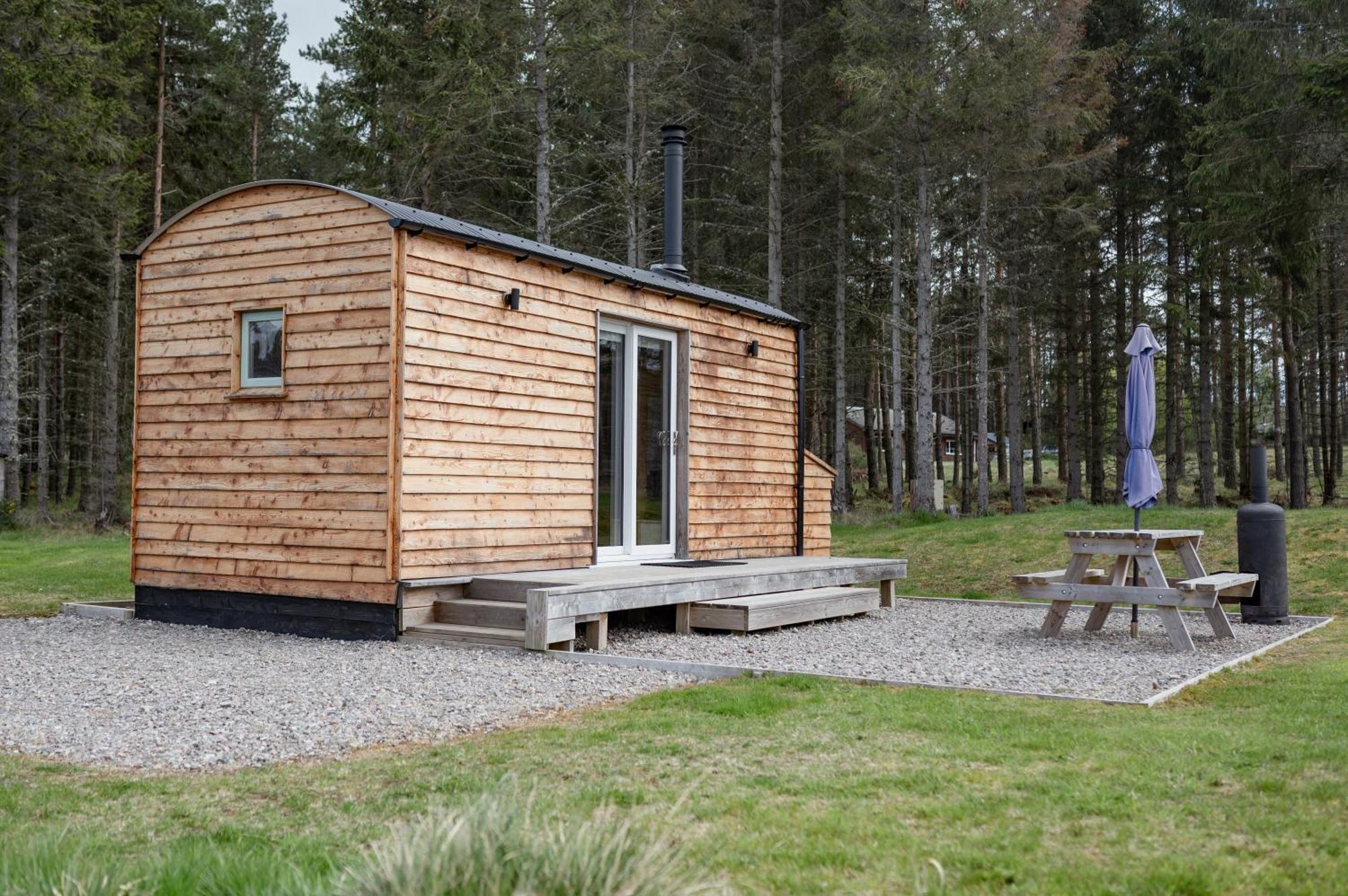 Apartamento Highland Shepherd Huts Nethy Bridge Habitación foto